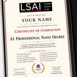 AI Professional Nano Degree