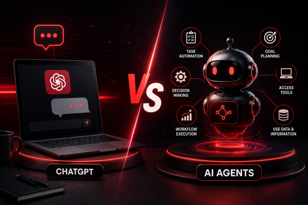 ChatGPT vs AI Agents: What’s the Difference?
